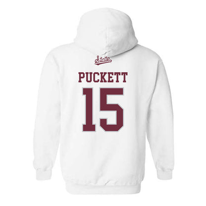 Mississippi State - NCAA Football : Parker Puckett - Classic Shersey Hooded Sweatshirt-1