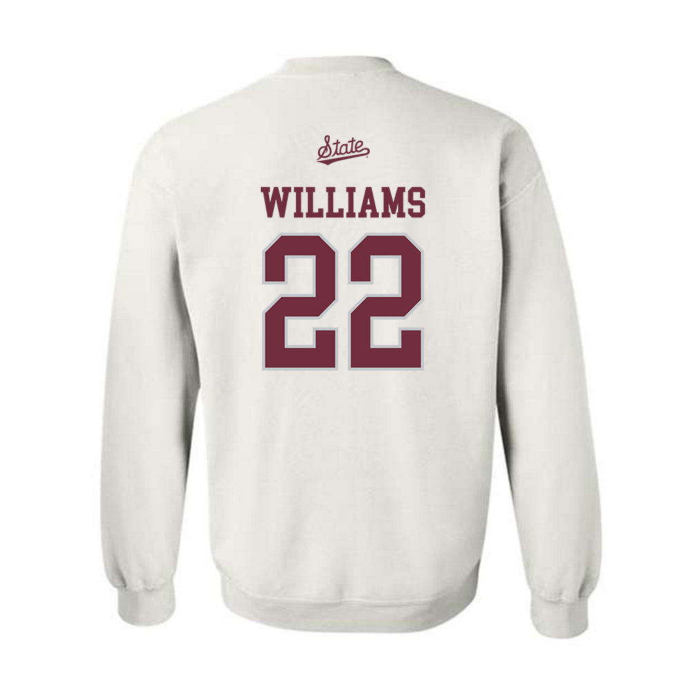 Mississippi State - NCAA Football : Brinston Williams - Classic Shersey Crewneck Sweatshirt-1