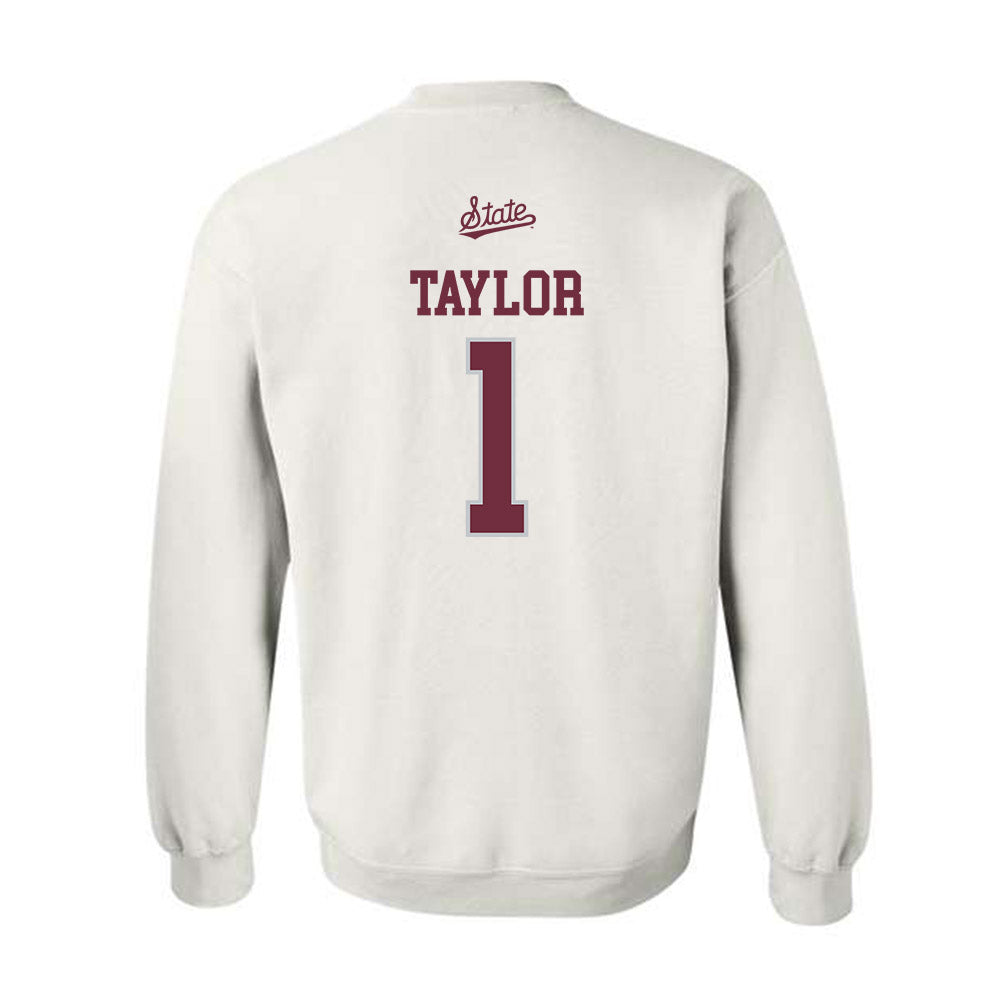 Mississippi State - NCAA Football : KaMario Taylor - Classic Shersey Crewneck Sweatshirt-1