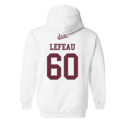 Mississippi State - NCAA Football : Matthew Lefeau - Classic Shersey Hooded Sweatshirt-1