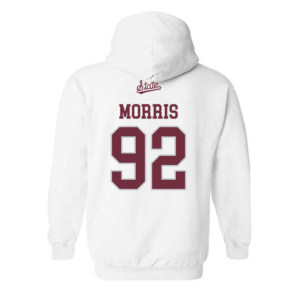 Mississippi State - NCAA Football : Kaleb Morris - Classic Shersey Hooded Sweatshirt-1
