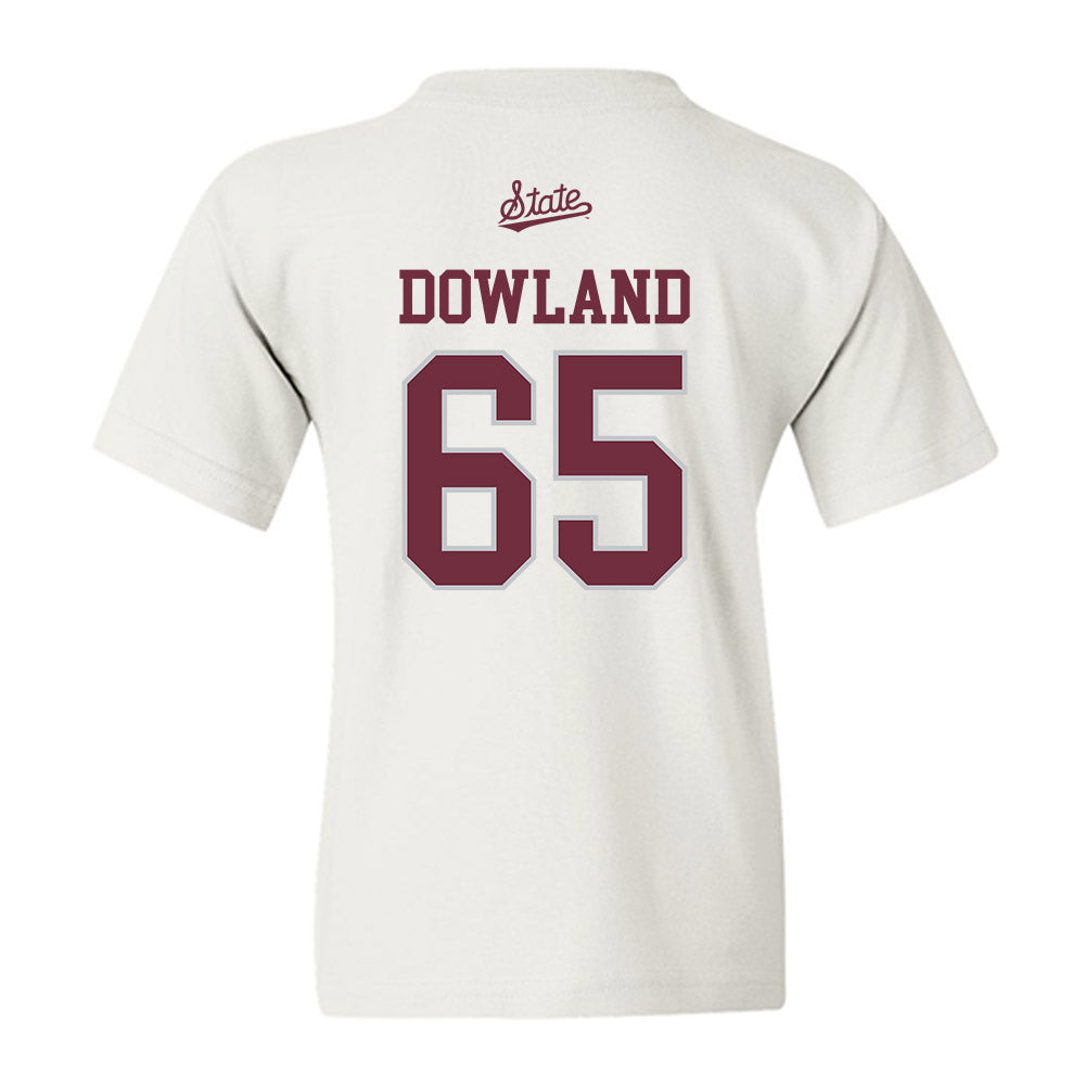 Mississippi State - NCAA Football : Spencer Dowland - Classic Shersey Youth T-Shirt-1