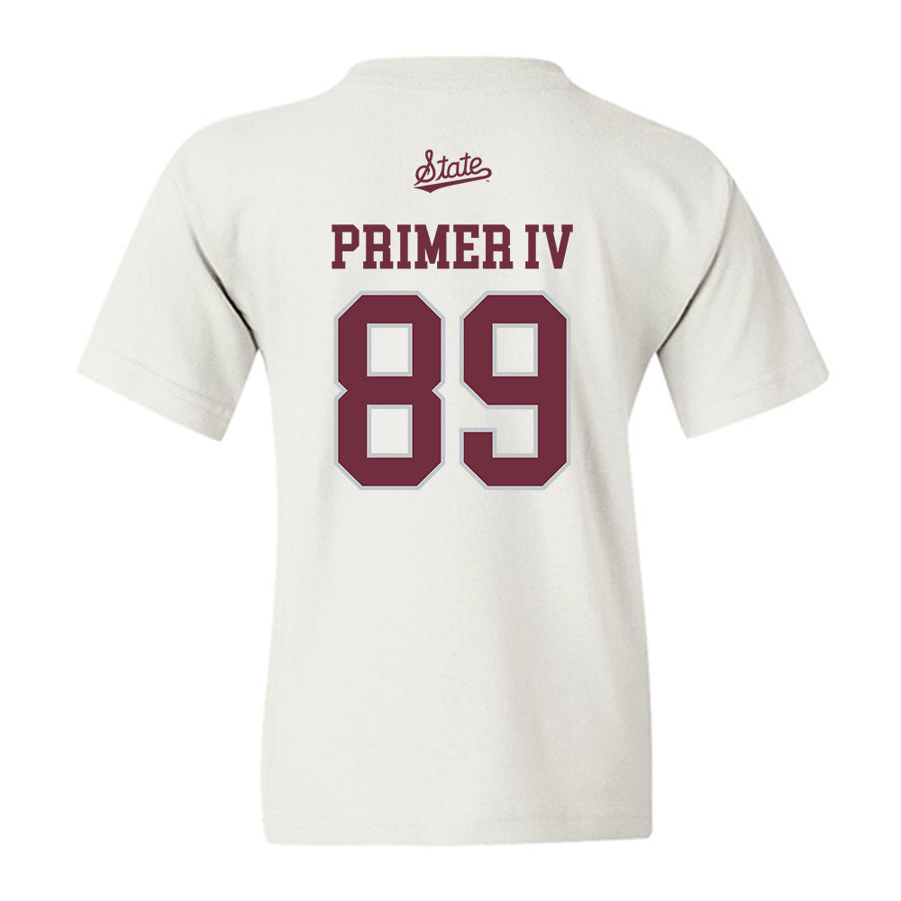 Mississippi State - NCAA Football : Jessie Primer IV - Classic Shersey Youth T-Shirt-1