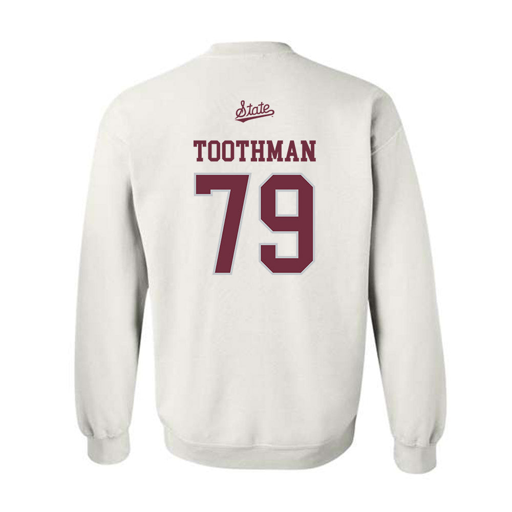 Mississippi State - NCAA Football : Dalton Toothman - Classic Shersey Crewneck Sweatshirt-1