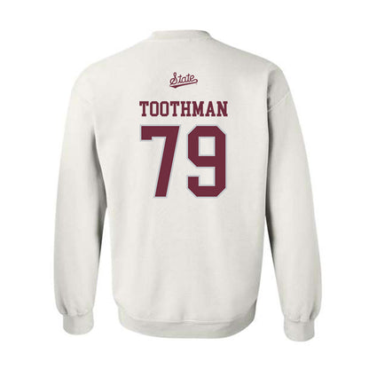 Mississippi State - NCAA Football : Dalton Toothman - Classic Shersey Crewneck Sweatshirt-1
