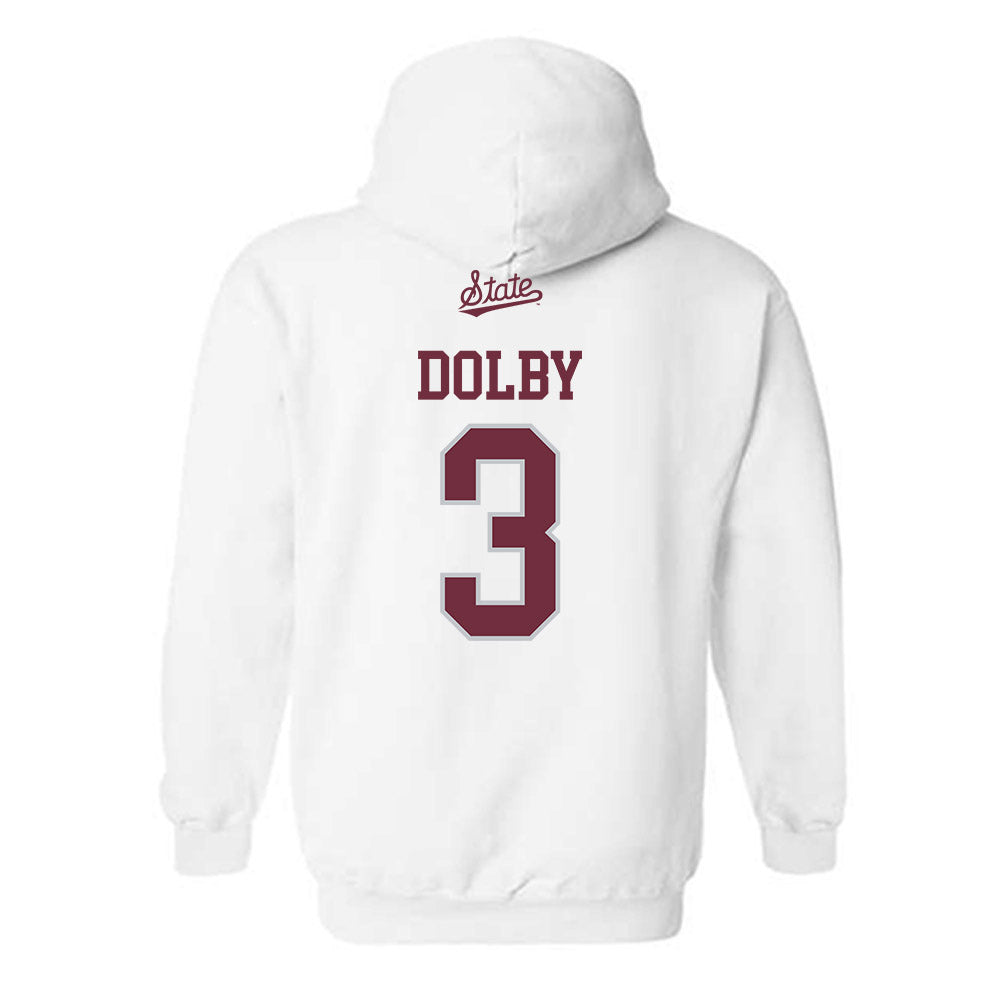 Mississippi State - NCAA Football : Kendel Dolby - Classic Shersey Hooded Sweatshirt-1