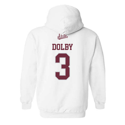 Mississippi State - NCAA Football : Kendel Dolby - Classic Shersey Hooded Sweatshirt-1