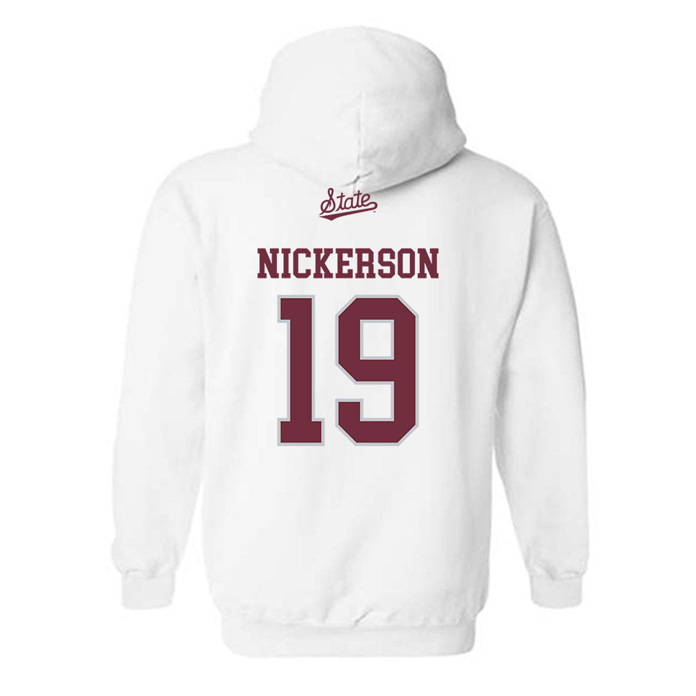Mississippi State - NCAA Football : Micah Nickerson - Classic Shersey Hooded Sweatshirt-1