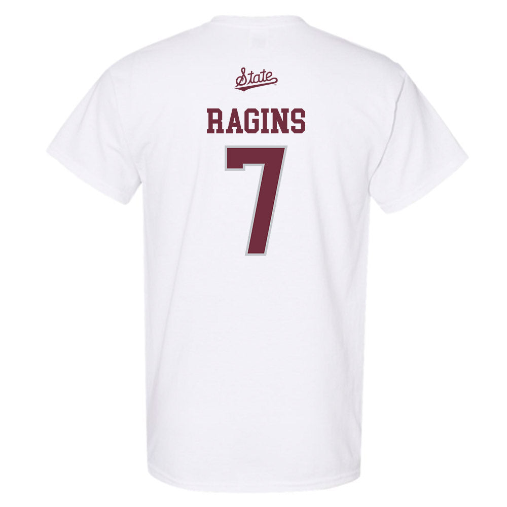 Mississippi State - NCAA Football : Zion Ragins - Classic Shersey T-Shirt-1