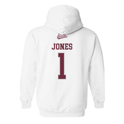 Mississippi State - NCAA Football : Kelley Jones - Classic Shersey Hooded Sweatshirt-1