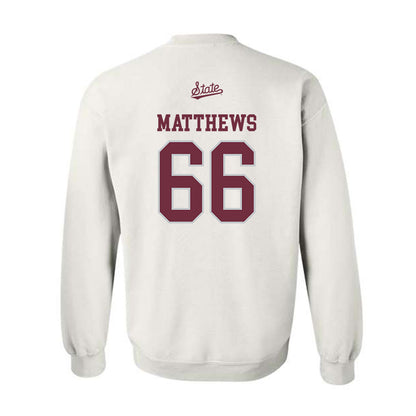 Mississippi State - NCAA Football : Ja'Elyne Matthews - Classic Shersey Crewneck Sweatshirt-1