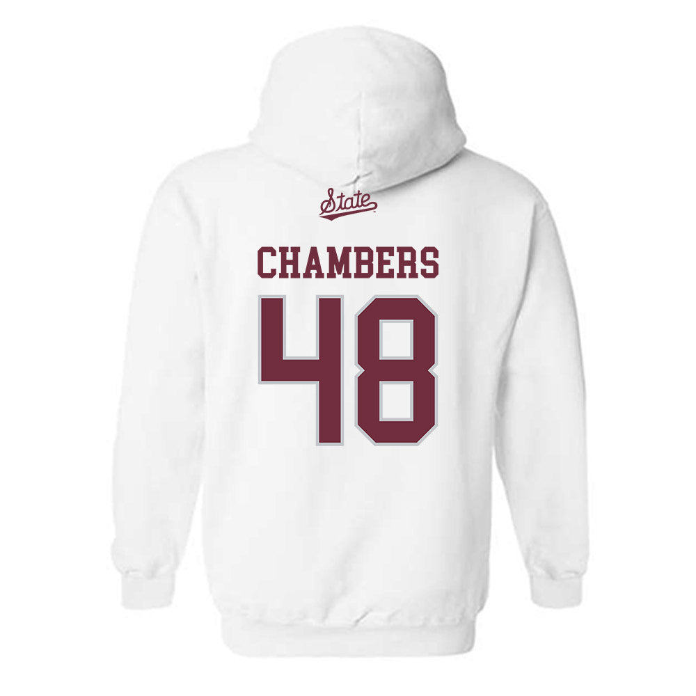 Mississippi State - NCAA Football : Hayden Chambers - Classic Shersey Hooded Sweatshirt-1