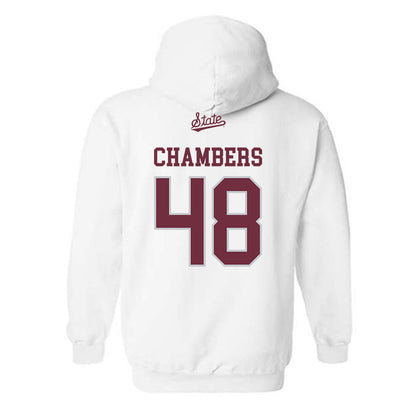 Mississippi State - NCAA Football : Hayden Chambers - Classic Shersey Hooded Sweatshirt-1