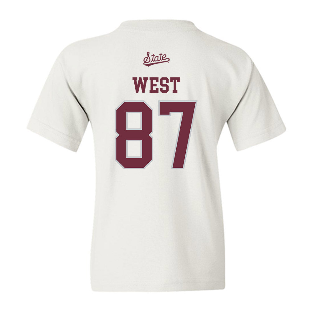 Mississippi State - NCAA Football : Sam West - Classic Shersey Youth T-Shirt-1