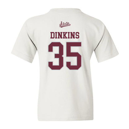 Mississippi State - NCAA Football : Kalvin Dinkins - Classic Shersey Youth T-Shirt-1