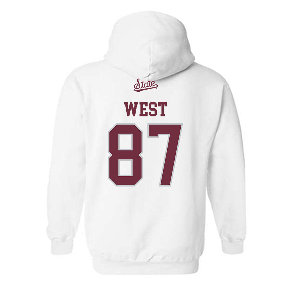 Mississippi State - NCAA Football : Sam West - Classic Shersey Hooded Sweatshirt-1