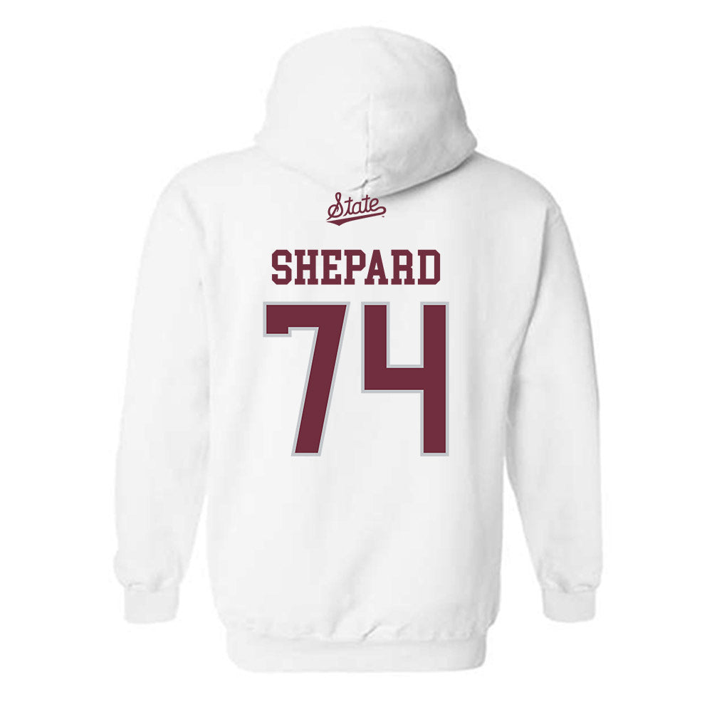 Mississippi State - NCAA Football : Kison Shepard - Classic Shersey Hooded Sweatshirt-1