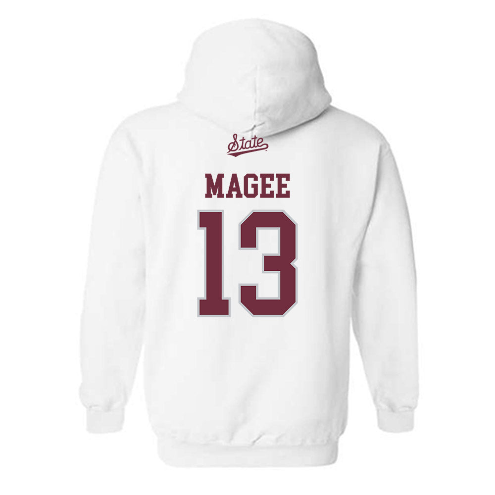 Mississippi State - NCAA Football : Sanfrisco Magee - Classic Shersey Hooded Sweatshirt-1