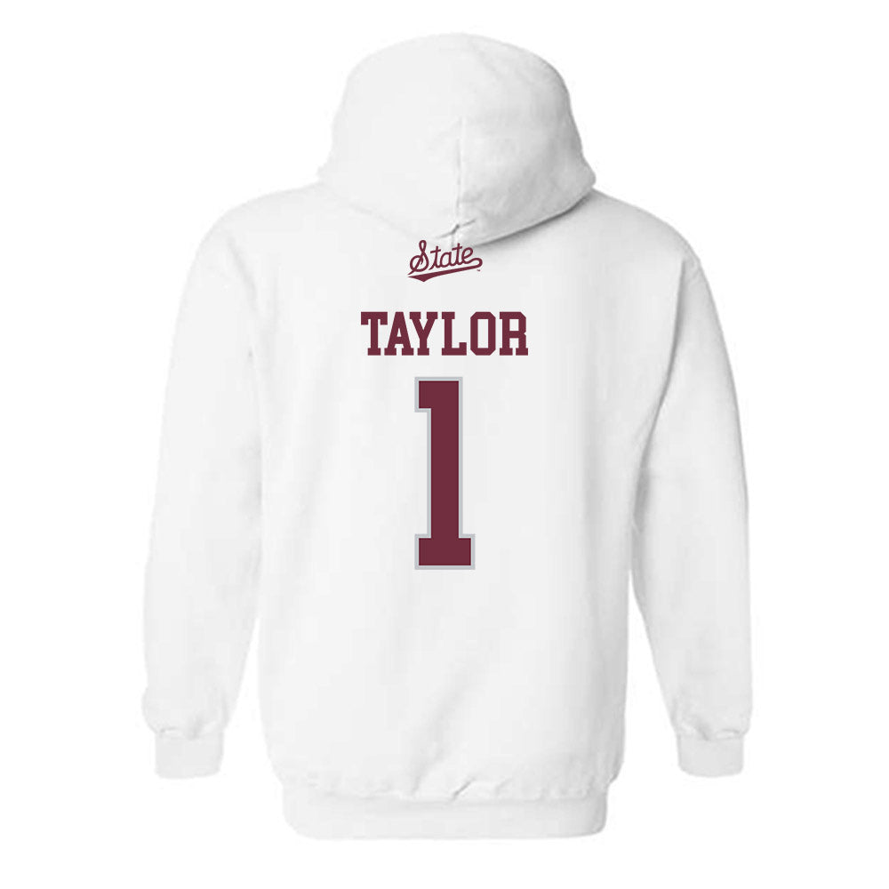 Mississippi State - NCAA Football : KaMario Taylor - Classic Shersey Hooded Sweatshirt-1