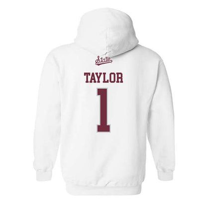 Mississippi State - NCAA Football : KaMario Taylor - Classic Shersey Hooded Sweatshirt-1