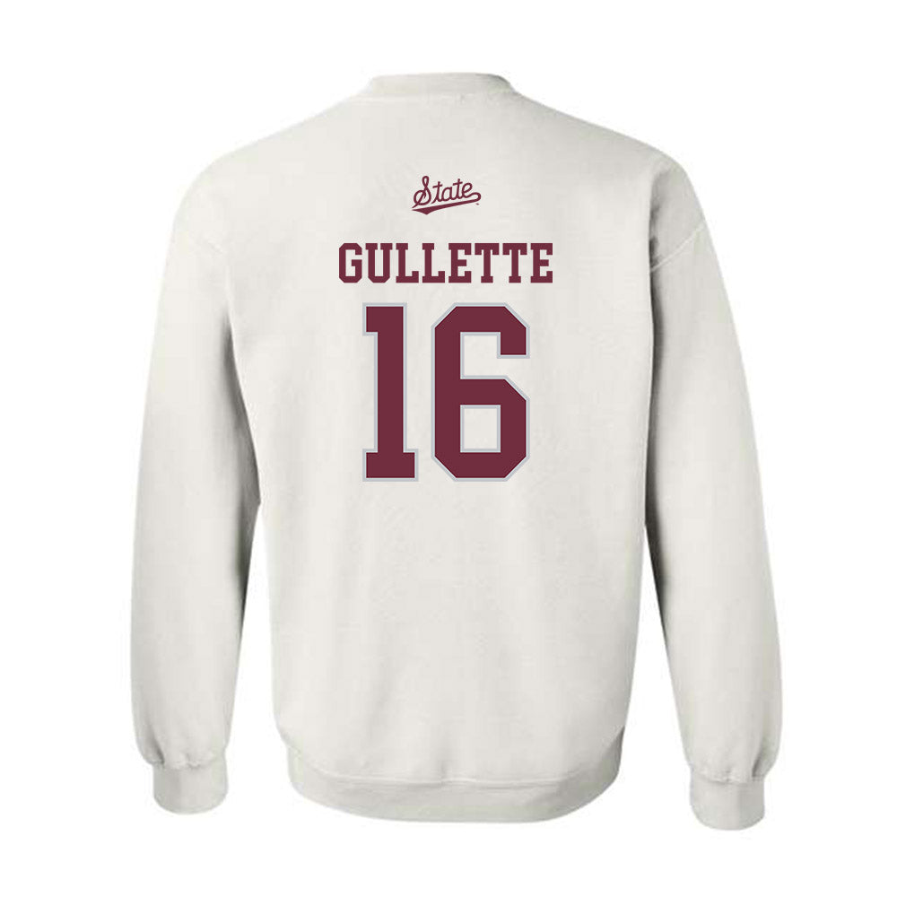 Mississippi State - NCAA Football : Derion Gullette - Classic Shersey Crewneck Sweatshirt-1