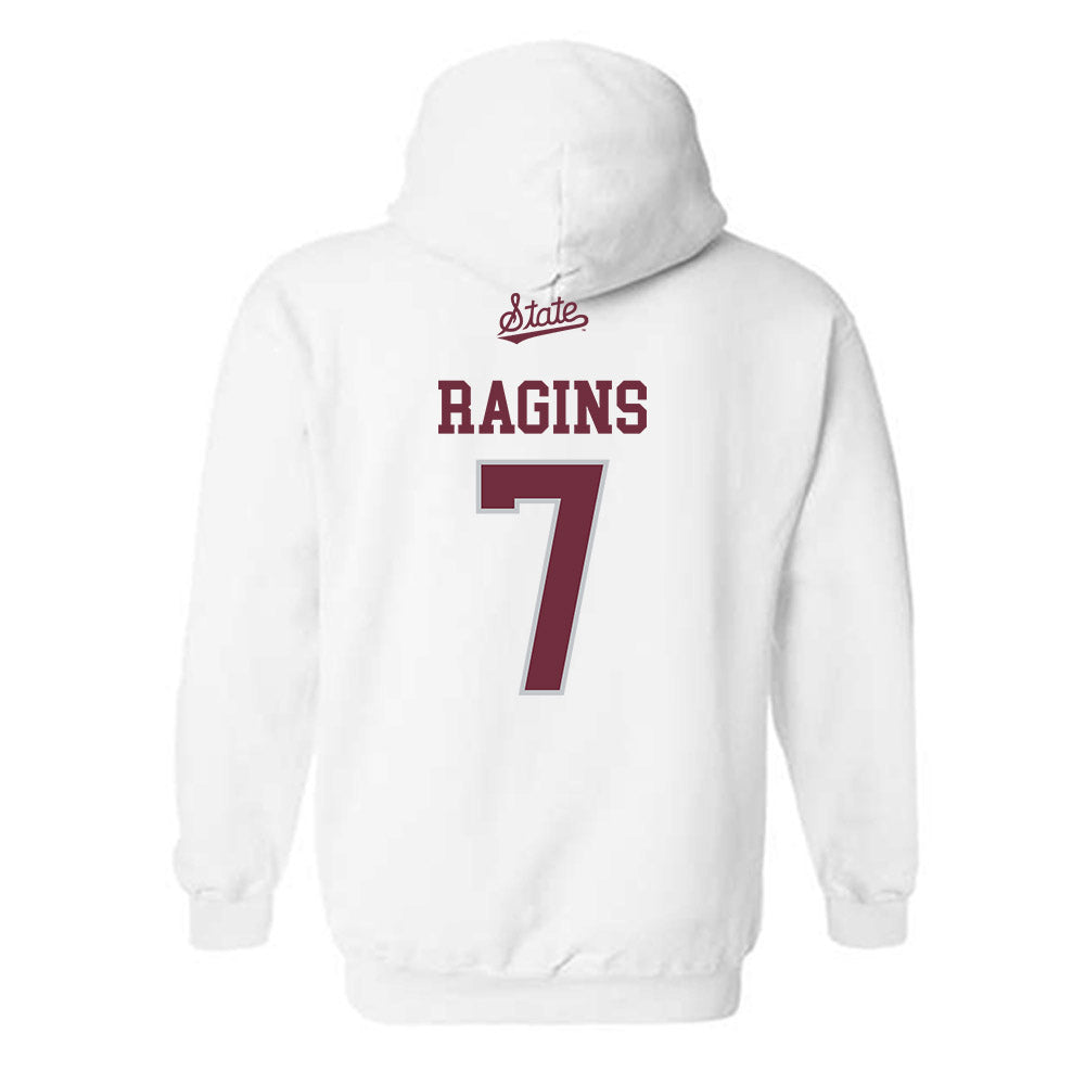 Mississippi State - NCAA Football : Zion Ragins - Classic Shersey Hooded Sweatshirt-1