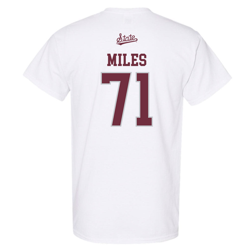 Mississippi State - NCAA Football : Saquon Miles - Classic Shersey T-Shirt-1