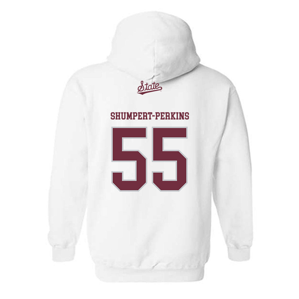 Mississippi State - NCAA Football : Jakheem Shumpert-Perkins - Classic Shersey Hooded Sweatshirt-1