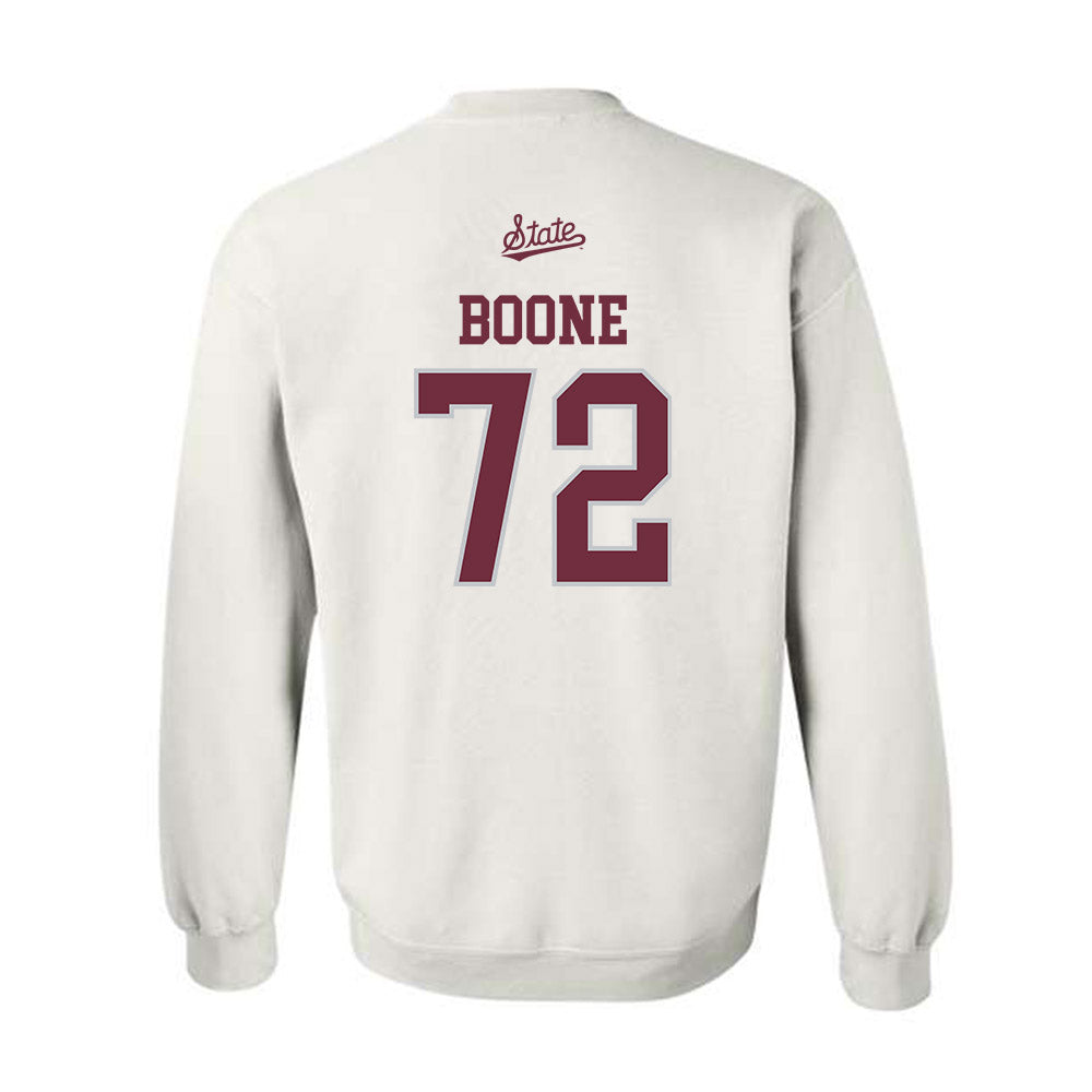 Mississippi State - NCAA Football : Canon Boone - Classic Shersey Crewneck Sweatshirt-1