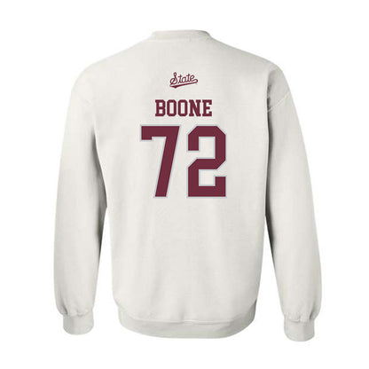 Mississippi State - NCAA Football : Canon Boone - Classic Shersey Crewneck Sweatshirt-1