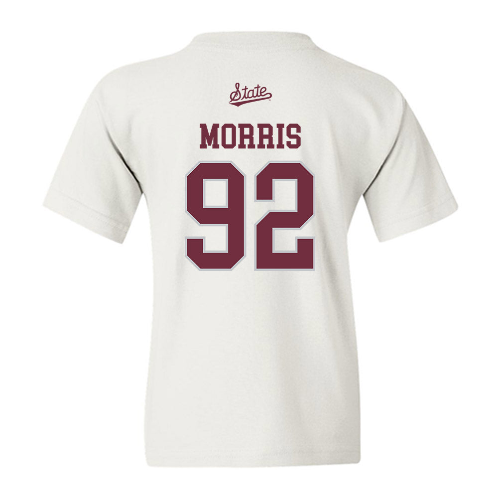 Mississippi State - NCAA Football : Kaleb Morris - Classic Shersey Youth T-Shirt-1