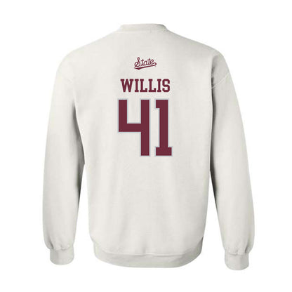 Mississippi State - NCAA Football : Tyshun Willis - Classic Shersey Crewneck Sweatshirt-1