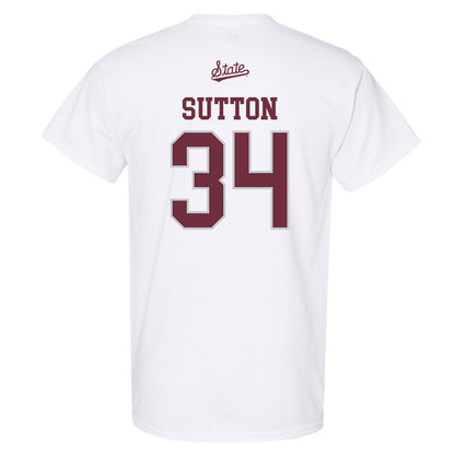 Mississippi State - NCAA Football : Vic Sutton - Classic Shersey T-Shirt-1