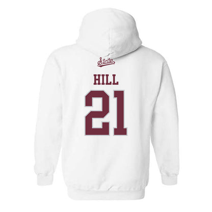 Mississippi State - NCAA Football : JJ Hill - Classic Shersey Hooded Sweatshirt-1