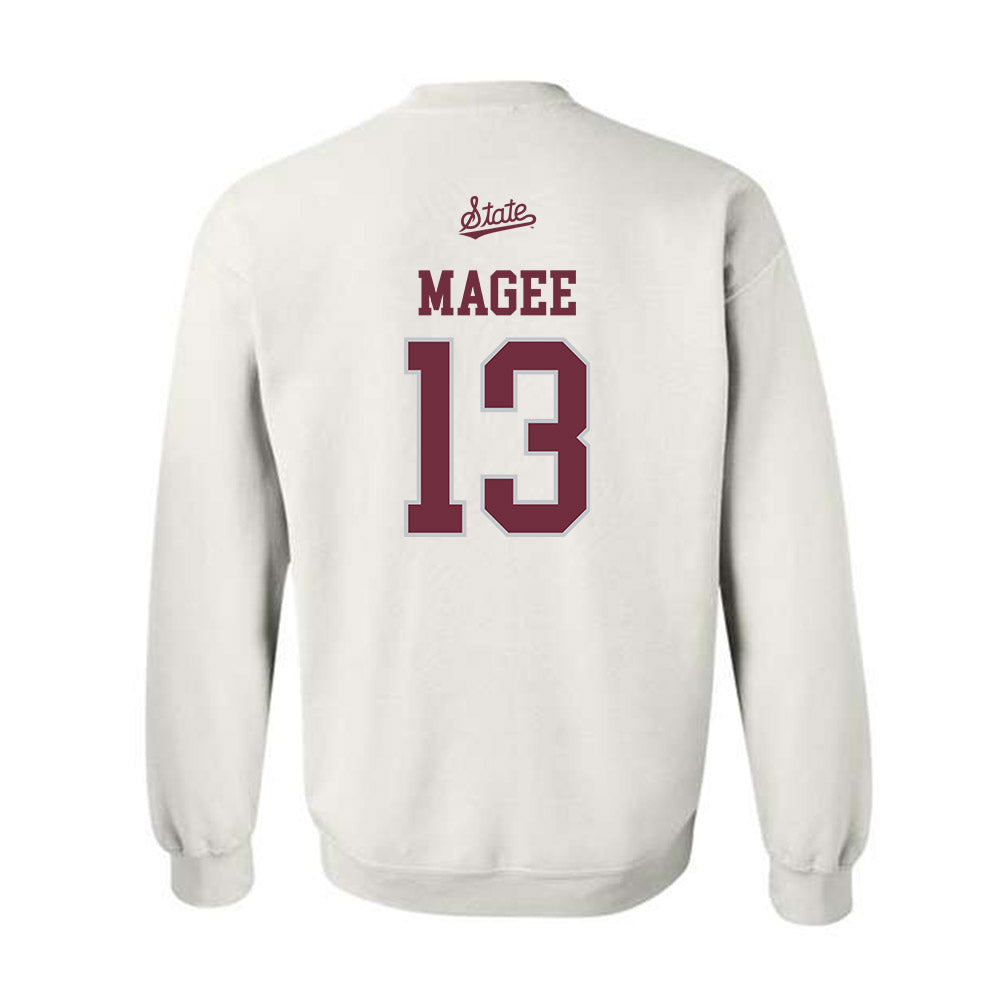 Mississippi State - NCAA Football : Sanfrisco Magee - Classic Shersey Crewneck Sweatshirt-1