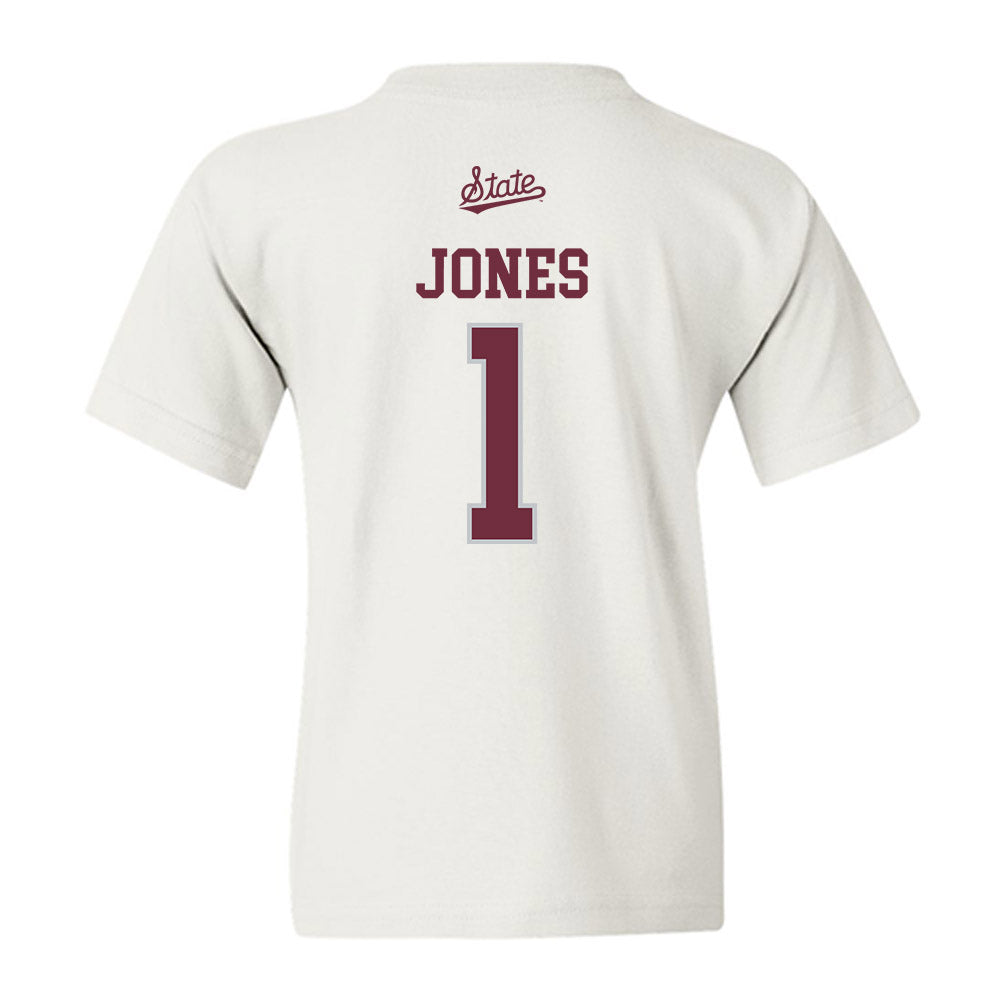 Mississippi State - NCAA Football : Kelley Jones - Classic Shersey Youth T-Shirt-1