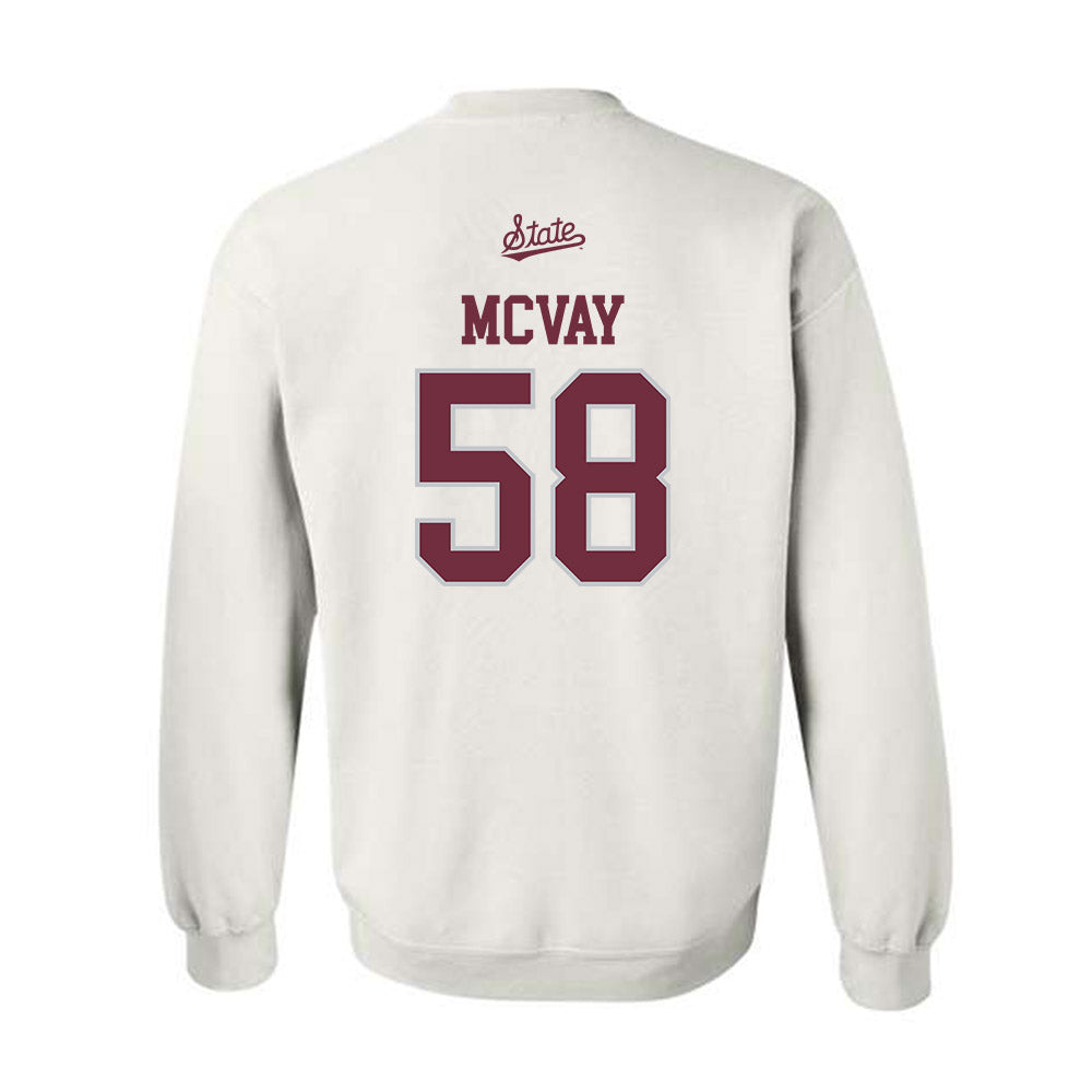 Mississippi State - NCAA Football : Miles Mcvay - Classic Shersey Crewneck Sweatshirt-1