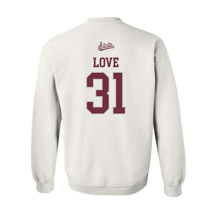 Mississippi State - NCAA Football : Terrance Love - Classic Shersey Crewneck Sweatshirt-1