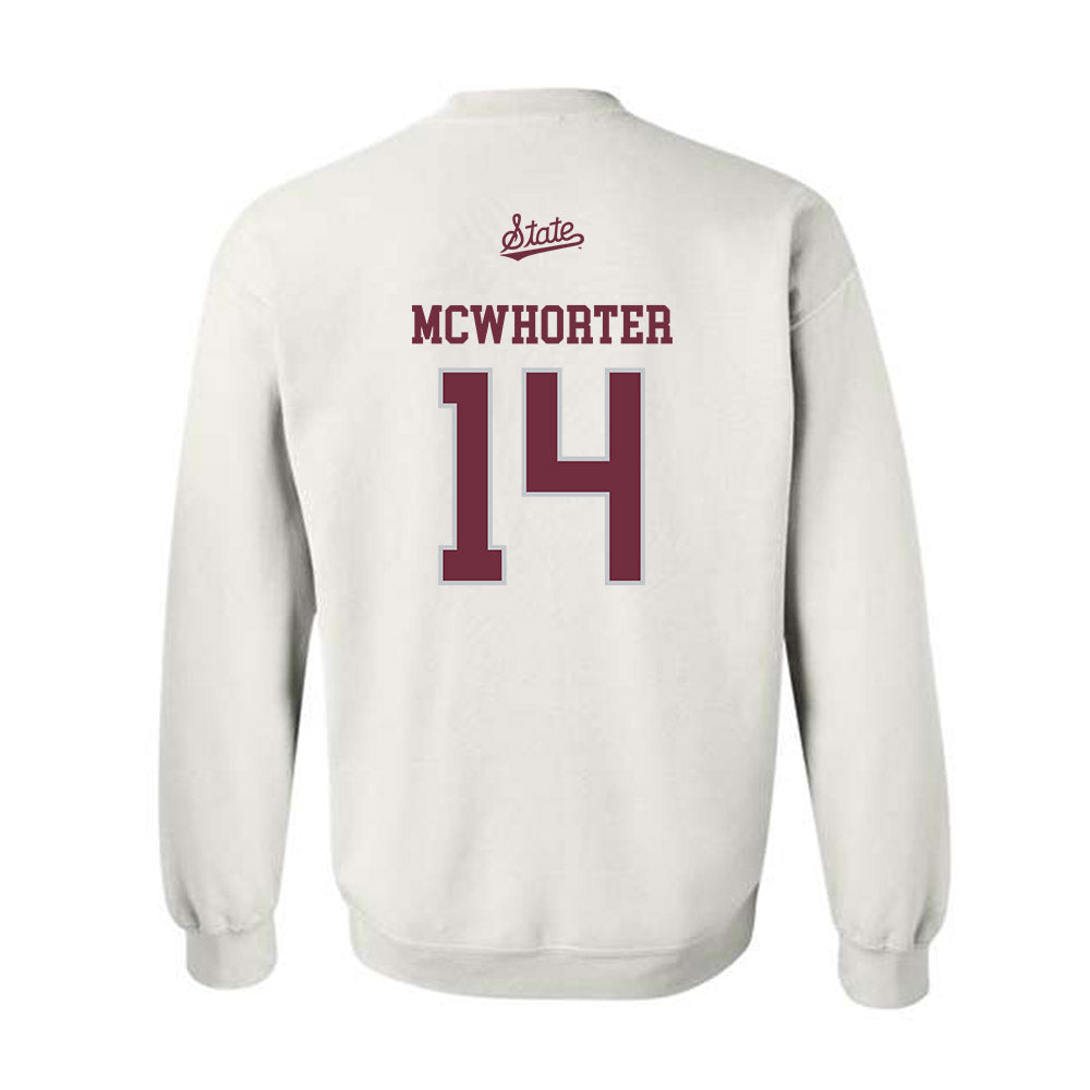 Mississippi State - NCAA Football : Brodie McWhorter - Classic Shersey Crewneck Sweatshirt-1