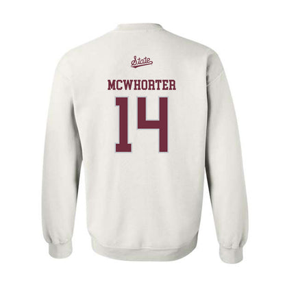 Mississippi State - NCAA Football : Brodie McWhorter - Classic Shersey Crewneck Sweatshirt-1
