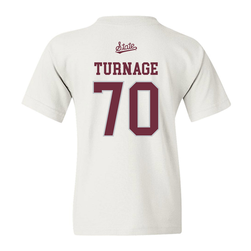 Mississippi State - NCAA Football : Breyden Turnage - Classic Shersey Youth T-Shirt-1