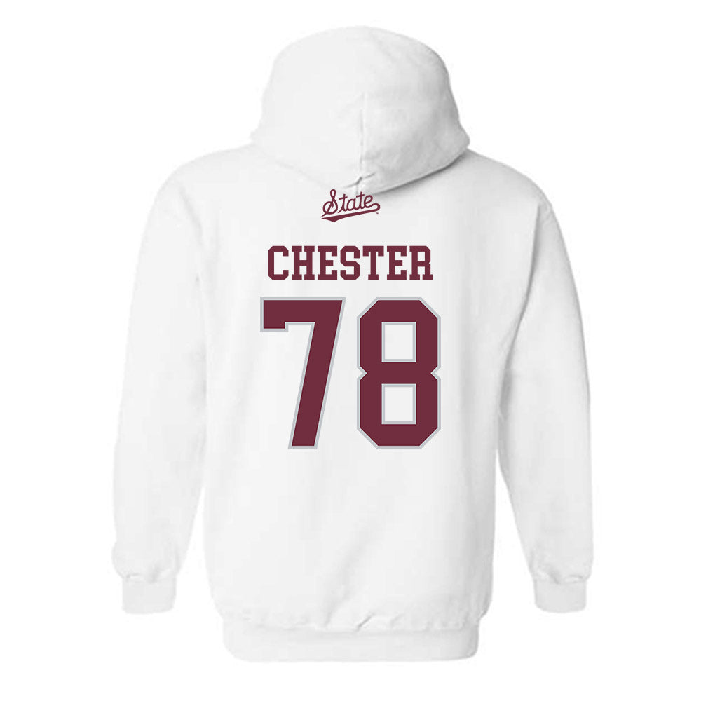 Mississippi State - NCAA Football : Dj Chester - Classic Shersey Hooded Sweatshirt-1