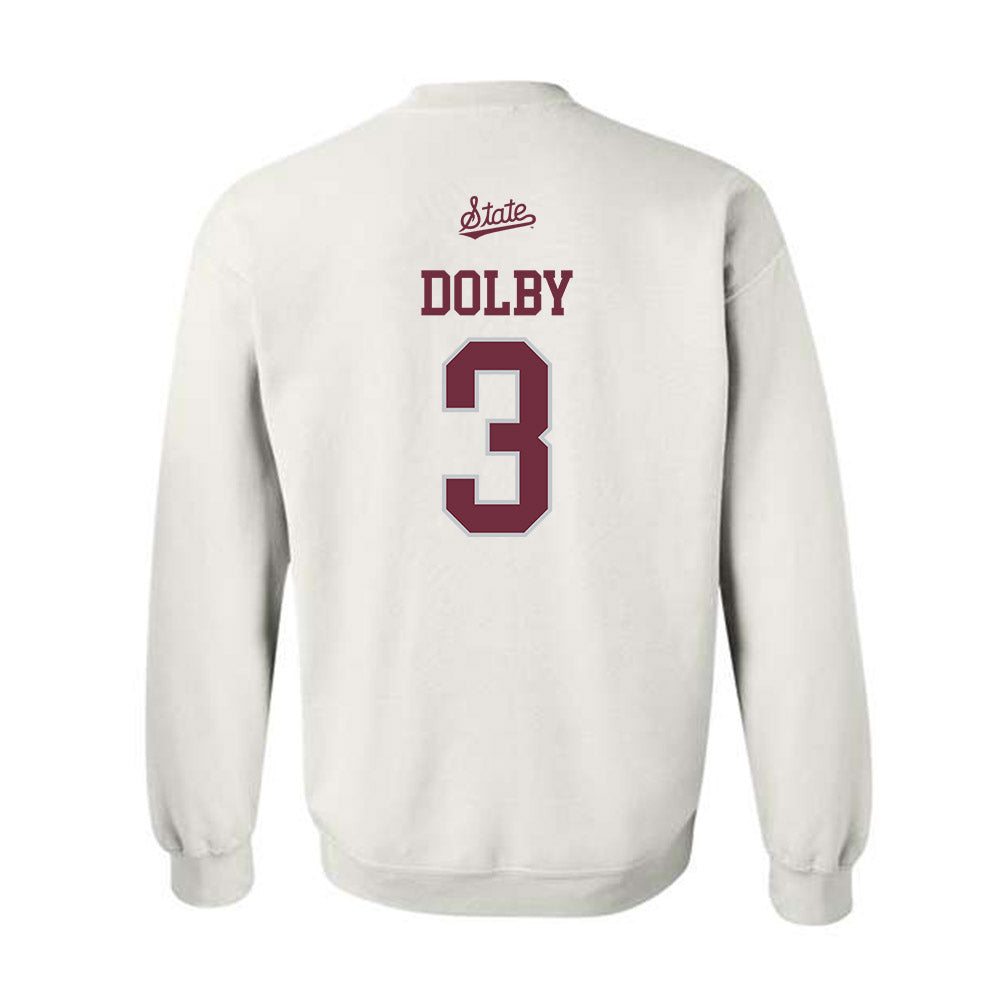 Mississippi State - NCAA Football : Kendel Dolby - Classic Shersey Crewneck Sweatshirt-1