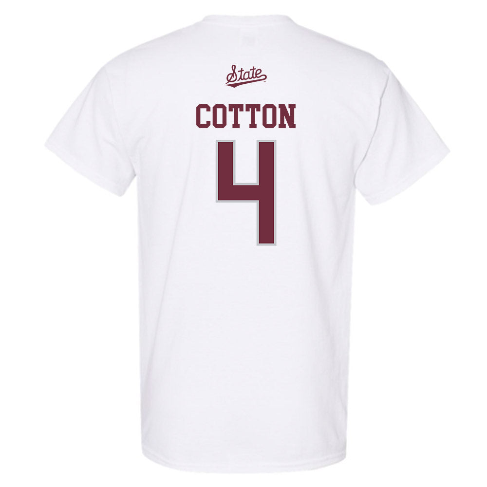 Mississippi State - NCAA Football : Zayion Cotton - Classic Shersey T-Shirt-1
