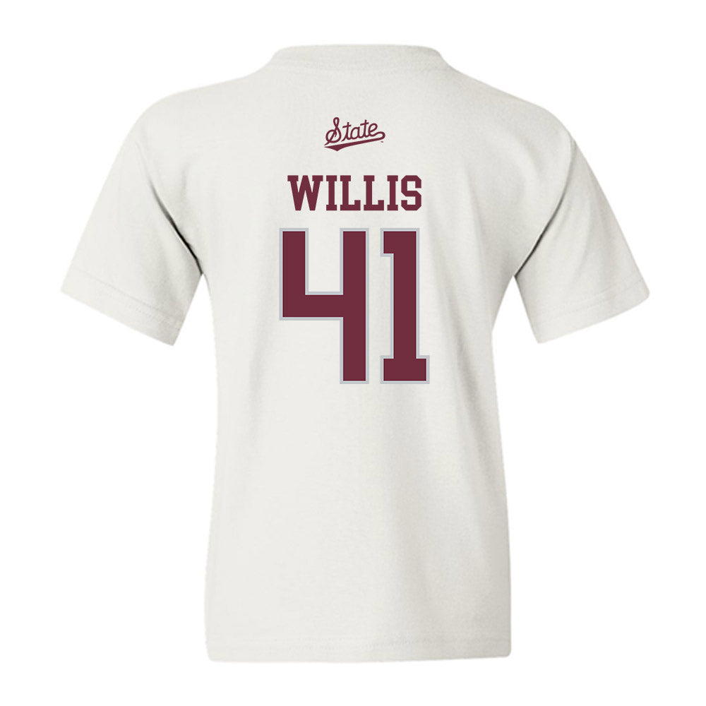 Mississippi State - NCAA Football : Tyshun Willis - Classic Shersey Youth T-Shirt-1