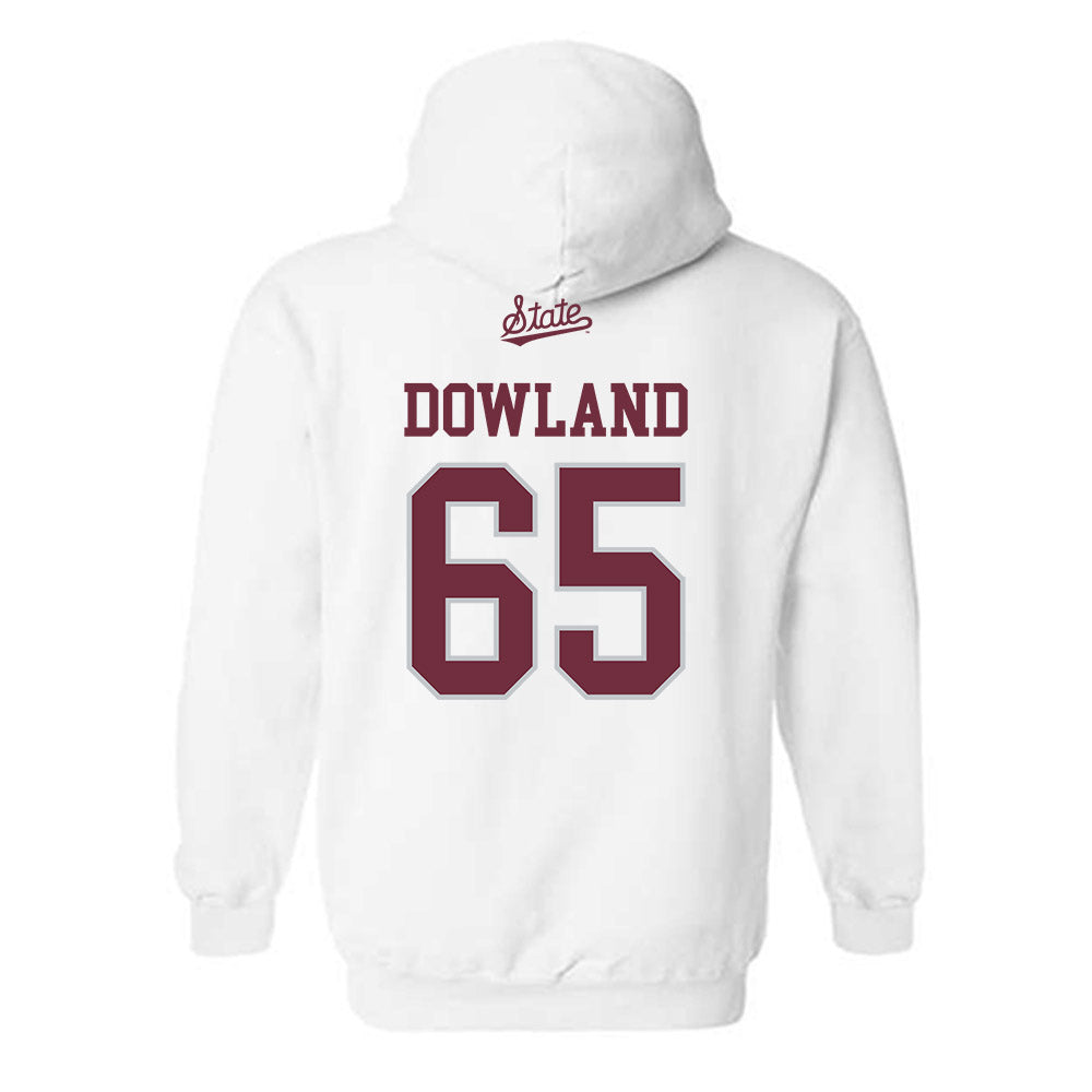 Mississippi State - NCAA Football : Spencer Dowland - Classic Shersey Hooded Sweatshirt-1