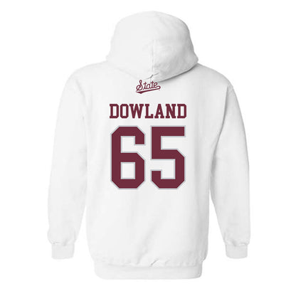 Mississippi State - NCAA Football : Spencer Dowland - Classic Shersey Hooded Sweatshirt-1