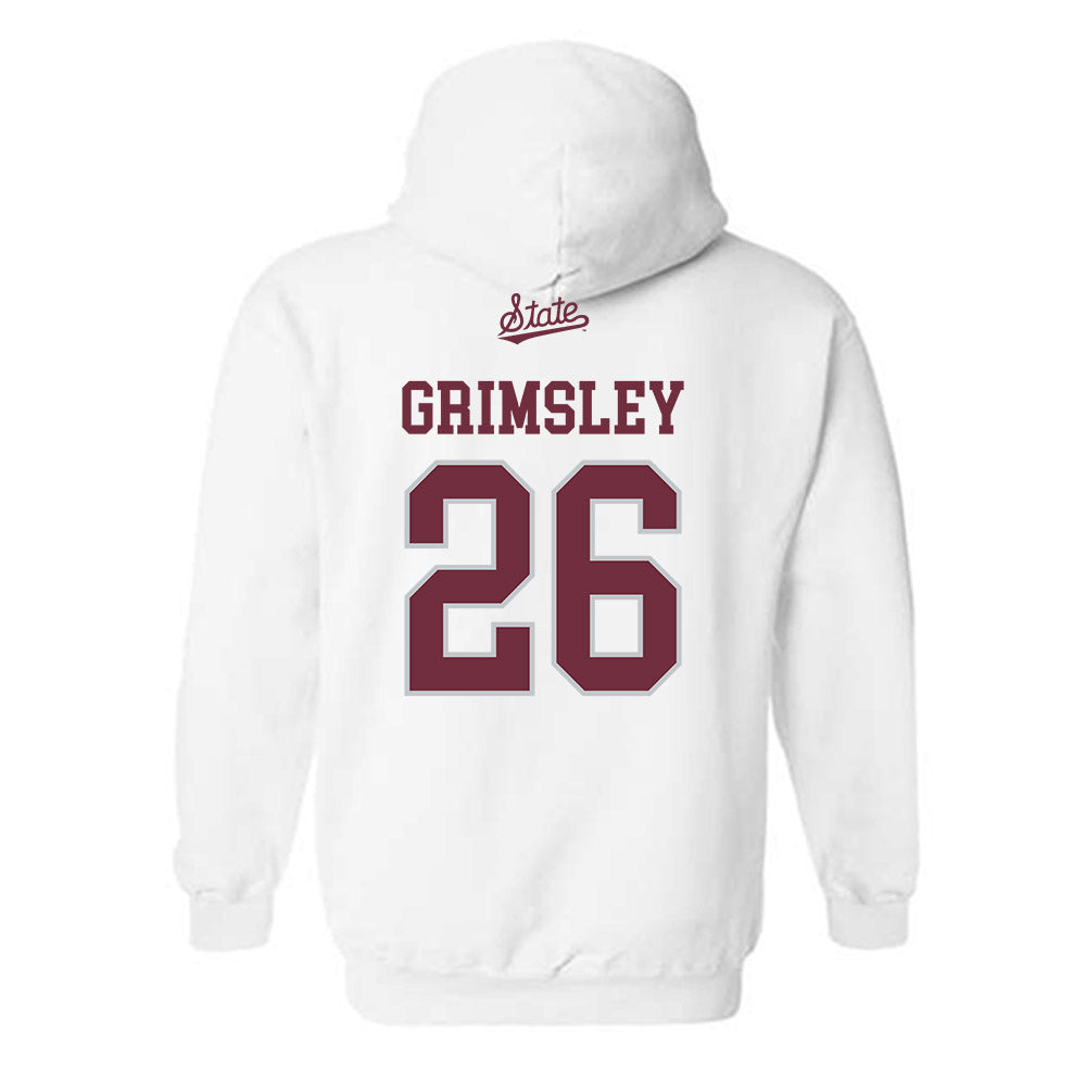 Mississippi State - NCAA Football : Jamroc Grimsley - Classic Shersey Hooded Sweatshirt-1