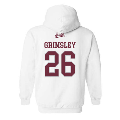 Mississippi State - NCAA Football : Jamroc Grimsley - Classic Shersey Hooded Sweatshirt-1