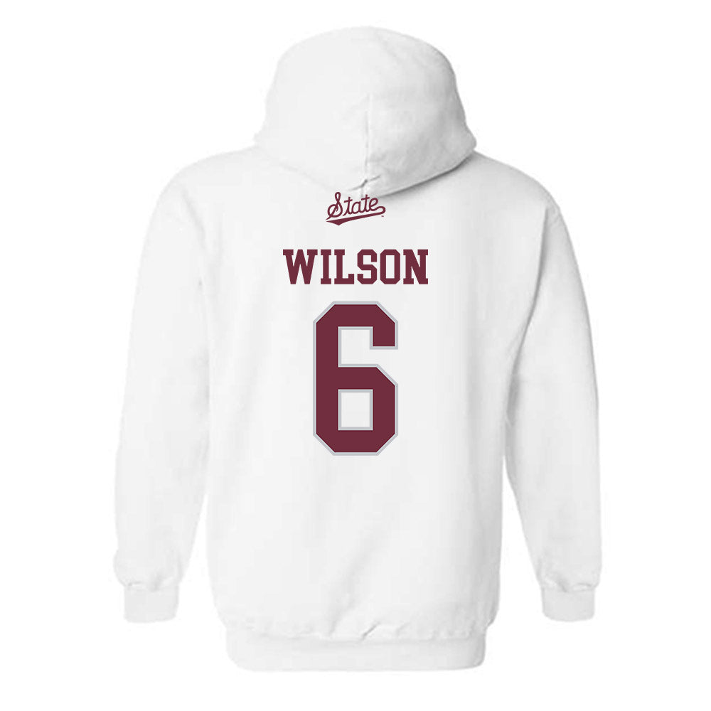 Mississippi State - NCAA Football : Kolin Wilson - Classic Shersey Hooded Sweatshirt-1